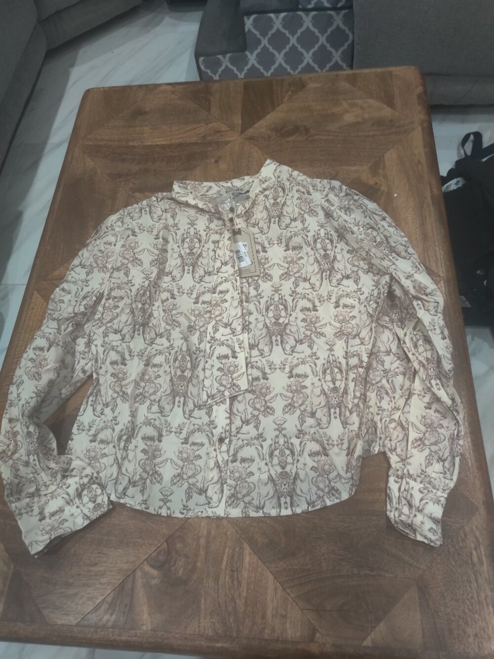 Banned Apparel bunny Bow style top size 4xl 22 UK new (18 US)